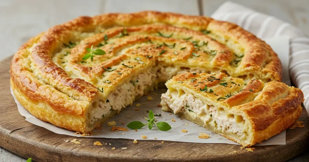 chicken and cheese jalousie recipe