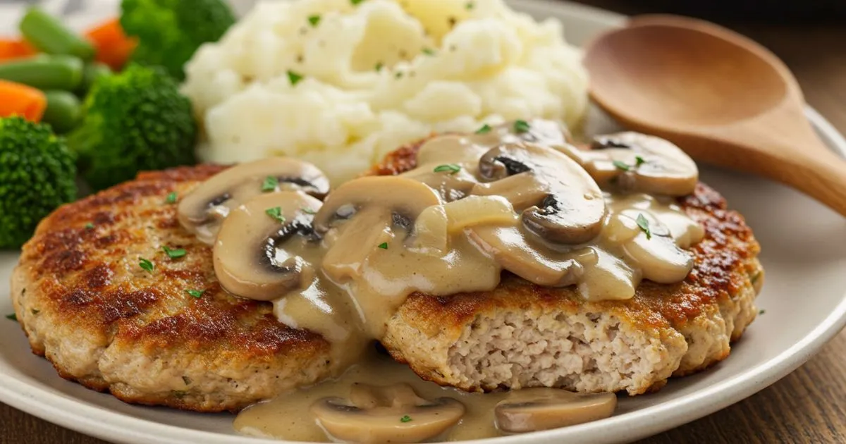 salisbury steak recipe with ground chicken