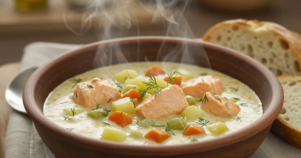 salmon stew recipe