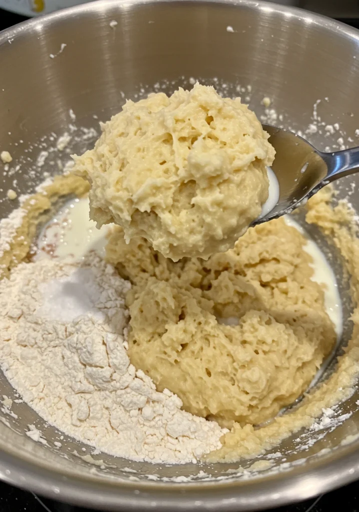 chipped beef flour dumplings potatoes 