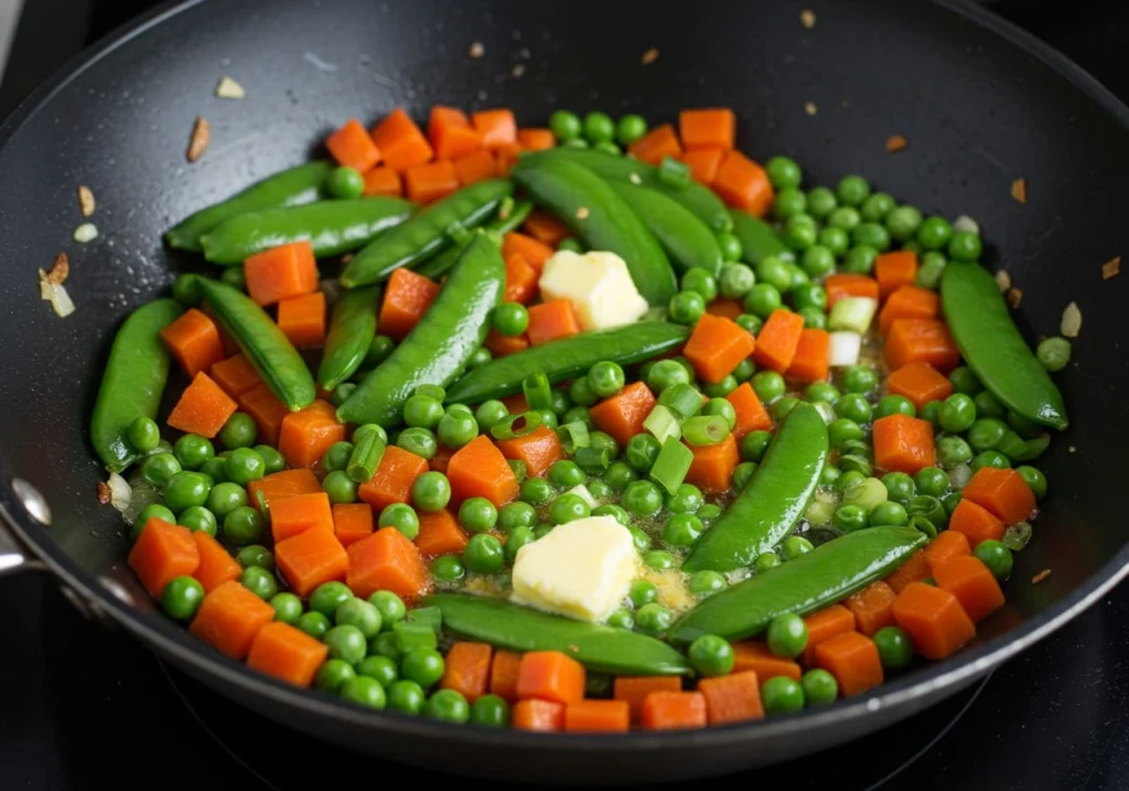 Sautéing the Vegetables