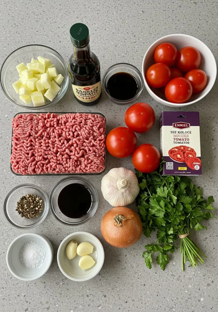 Ingredients for a Tasty Beef Tomato Recipe