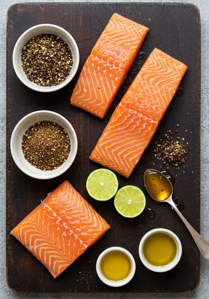 Ingredients for This Jerk Salmon Recipe