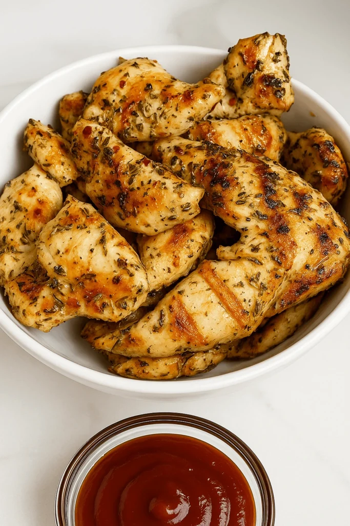close-up chick fil a grilled nuggets recipe