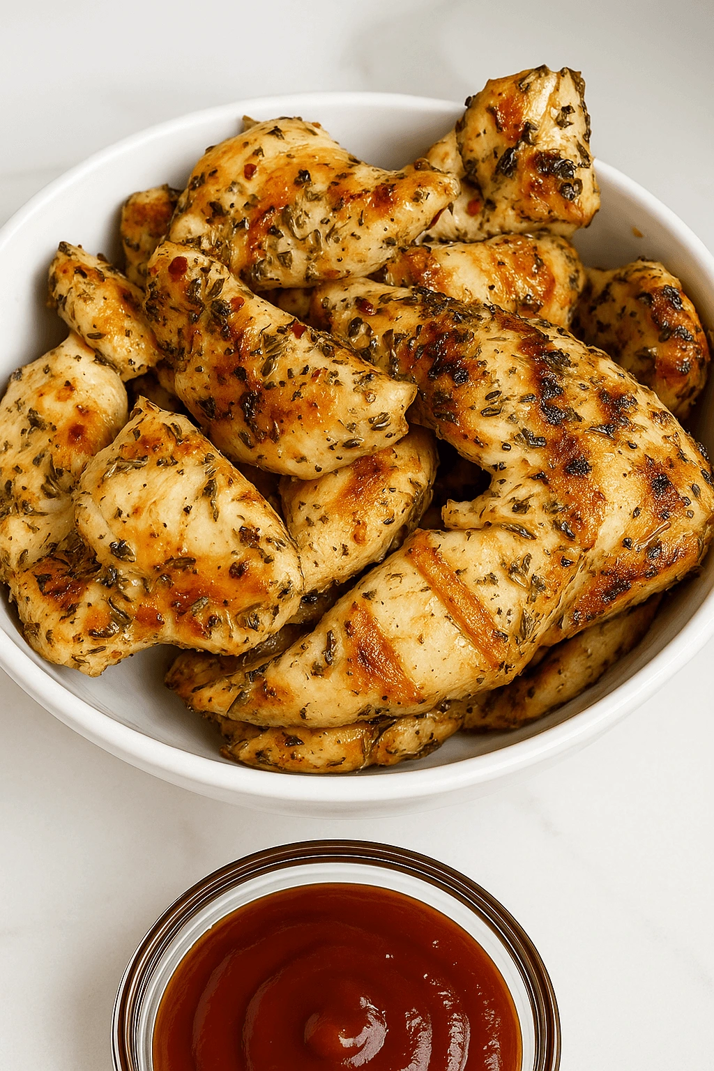 close-up chick fil a grilled nuggets recipe